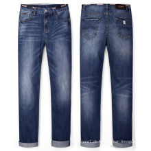 Herrenmode Mode Affe Wash Denim Lange Jeans